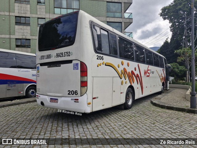 WS Tour Transporte e Turismo 206 na cidade de Petrópolis, Rio de Janeiro, Brasil, por Zé Ricardo Reis. Número da foto: #13259630.