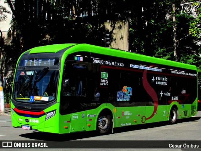 Auto Viação Transcap >> Auto Bless Transportes 8 5846 na cidade de São Paulo, São Paulo, Brasil, por César Ônibus. Número da foto: #13260424.