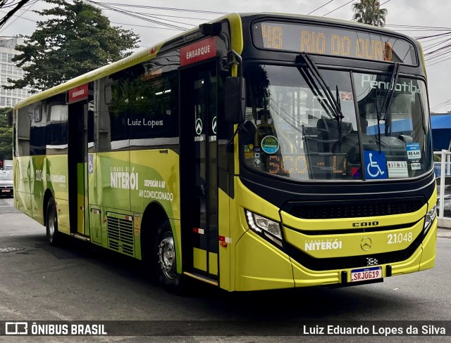 Viação Pendotiba 2.1.048 na cidade de Niterói, Rio de Janeiro, Brasil, por Luiz Eduardo Lopes da Silva. Número da foto: #13260800.