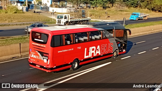 Lirabus 14110 na cidade de Limeira, São Paulo, Brasil, por André Leandro. Número da foto: #13260080.
