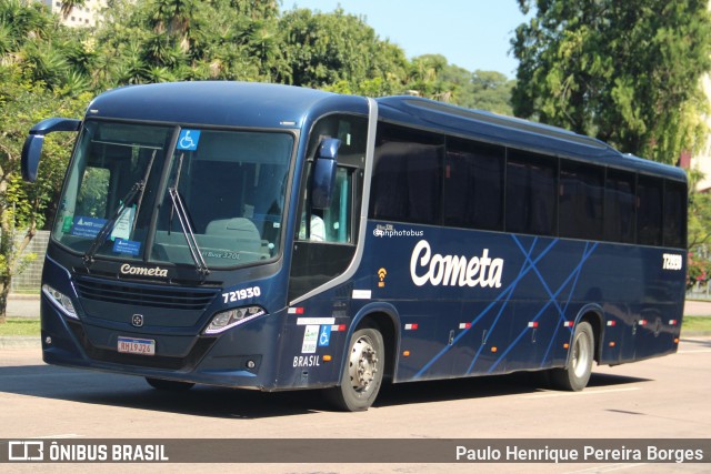 Viação Cometa 721930 na cidade de Curitiba, Paraná, Brasil, por Paulo Henrique Pereira Borges. Número da foto: #13260126.