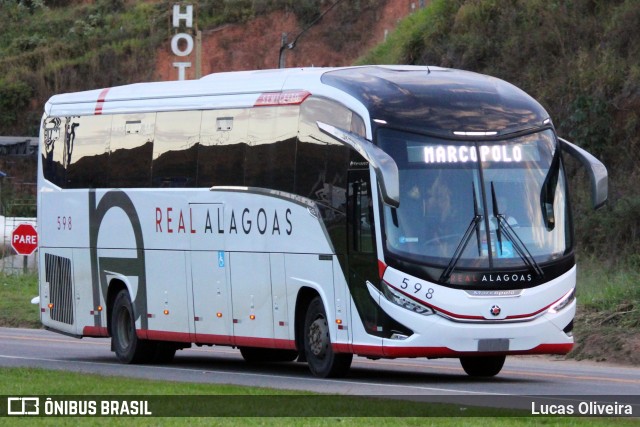 Real Alagoas de Viação 598 na cidade de Muriaé, Minas Gerais, Brasil, por Lucas Oliveira. Número da foto: #13259247.