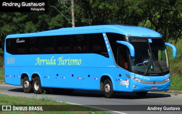 Arruda Tur Turismo 190 na cidade de Aparecida, São Paulo, Brasil, por Andrey Gustavo. Número da foto: #13258802.