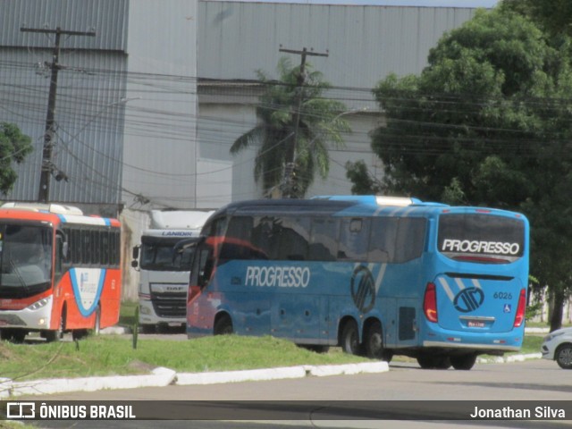 Auto Viação Progresso 6026 na cidade de Recife, Pernambuco, Brasil, por Jonathan Silva. Número da foto: #13260461.