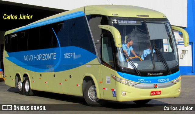 Viação Novo Horizonte 1023711 na cidade de Goiânia, Goiás, Brasil, por Carlos Júnior. Número da foto: #13259487.
