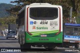 Viação Piracicabana Santos 4514 na cidade de Santos, São Paulo, Brasil, por Ubirajara Gomes. Número da foto: #13259815.