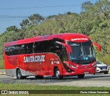 Viação Santa Cruz 37525 na cidade de Araçariguama, São Paulo, Brasil, por Flavio Alberto Fernandes. Número da foto: #13259116.