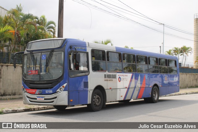 BR Mobilidade Baixada Santista 821088 na cidade de Praia Grande, São Paulo, Brasil, por Julio Cesar Euzebio Alves. Número da foto: #13189332.