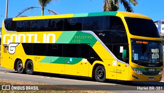 Empresa Gontijo de Transportes 23135 na cidade de Betim, Minas Gerais, Brasil, por Hariel BR-381. Número da foto: #13188832.