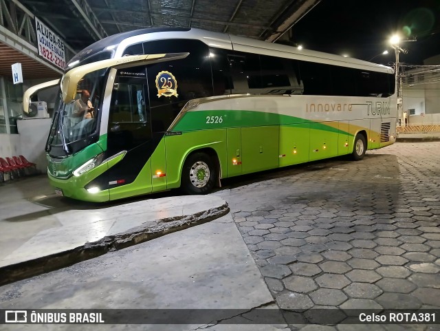 Turin Transportes 2526 na cidade de Ipatinga, Minas Gerais, Brasil, por Celso ROTA381. Número da foto: #13187527.
