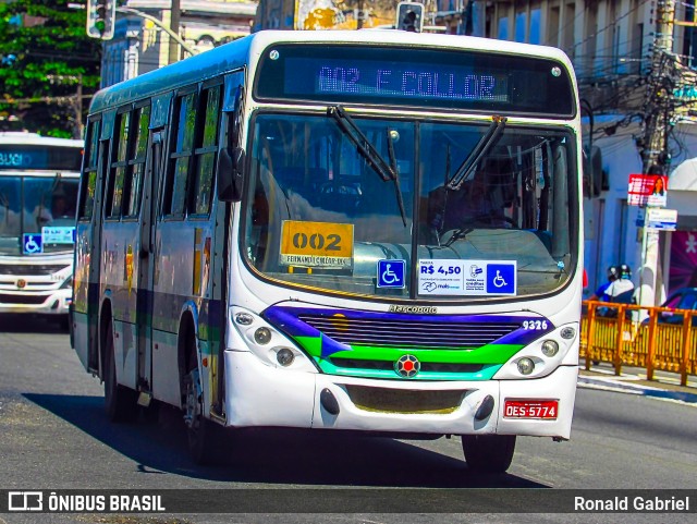 Viação Modelo 9326 na cidade de Aracaju, Sergipe, Brasil, por Ronald Gabriel. Número da foto: #13187590.