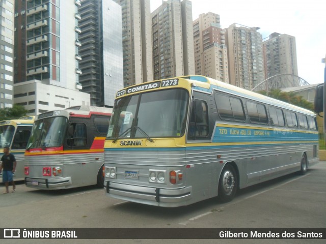 Ônibus Particulares 7273 na cidade de Barueri, São Paulo, Brasil, por Gilberto Mendes dos Santos. Número da foto: #13187414.