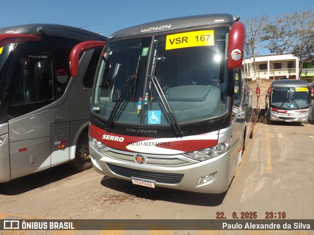Viação Serro 42424 na cidade de Conceição do Mato Dentro, Minas Gerais, Brasil, por Paulo Alexandre da Silva. Número da foto: #13188533.