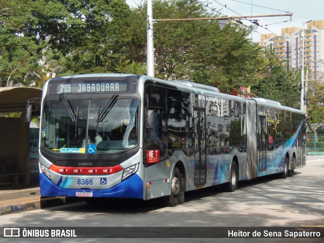 Next Mobilidade - ABC Sistema de Transporte 8366 na cidade de São Bernardo do Campo, São Paulo, Brasil, por Heitor de Sena Sapaterro. Número da foto: #13189118.