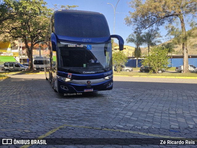 Viação Cometa 719302 na cidade de Três Rios, Rio de Janeiro, Brasil, por Zé Ricardo Reis. Número da foto: #13188585.