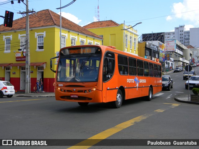 VCG - Viação Campos Gerais 985 na cidade de Ponta Grossa, Paraná, Brasil, por Paulobuss  Guaratuba. Número da foto: #13189123.