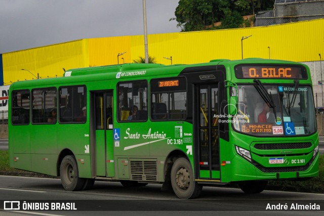 Transportes Santo Antônio DC 3.161 na cidade de Duque de Caxias, Rio de Janeiro, Brasil, por André Almeida. Número da foto: #13189199.
