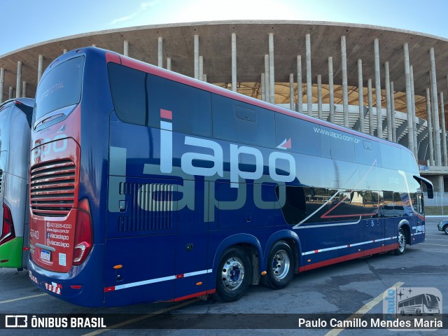 Viação Santana Iapó 3740 na cidade de Brasília, Distrito Federal, Brasil, por Paulo Camillo Mendes Maria. Número da foto: #13187714.