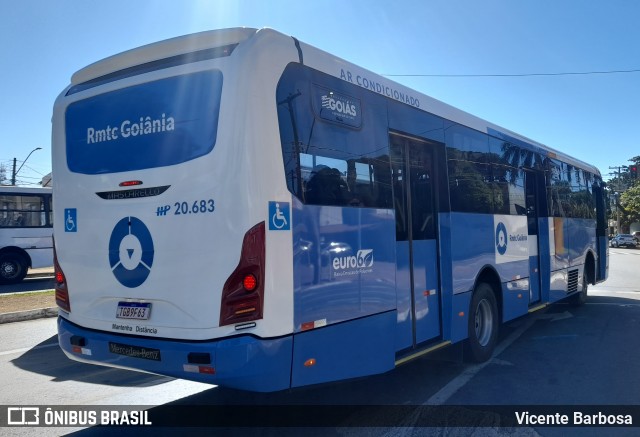 HP Transportes Coletivos 20.683 na cidade de Goiânia, Goiás, Brasil, por Vicente Barbosa. Número da foto: #13188521.