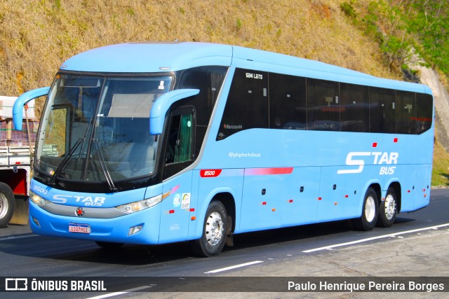 Star Bus 8500 na cidade de Piraí, Rio de Janeiro, Brasil, por Paulo Henrique Pereira Borges. Número da foto: #13188112.
