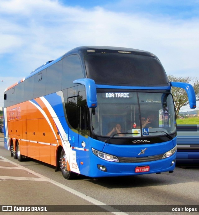 Soetur Turismo 3028 na cidade de Caçapava, São Paulo, Brasil, por odair lopes. Número da foto: #13189212.