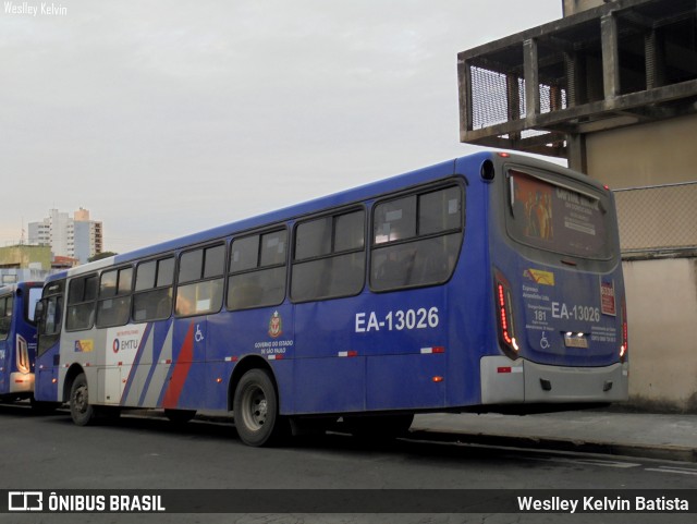 Expresso Amarelinho EA-13026 na cidade de Sorocaba, São Paulo, Brasil, por Weslley Kelvin Batista. Número da foto: #13187763.