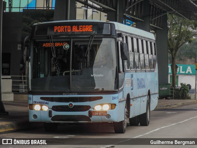 Transcal Sul Transportes Coletivos 24110 na cidade de Porto Alegre, Rio Grande do Sul, Brasil, por Guilherme Bergman. Número da foto: #13187565.