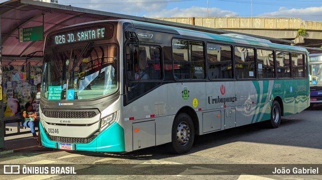 Auto Viação Urubupungá 00246 na cidade de Osasco, São Paulo, Brasil, por João Gabriel. Número da foto: #13187369.