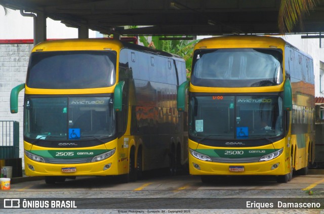 Empresa Gontijo de Transportes 25010 na cidade de Eunápolis, Bahia, Brasil, por Eriques  Damasceno. Número da foto: #13189562.