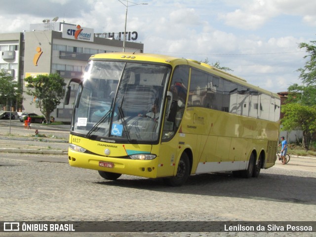 Viação Itapemirim 8827 na cidade de Caruaru, Pernambuco, Brasil, por Lenilson da Silva Pessoa. Número da foto: #13187750.