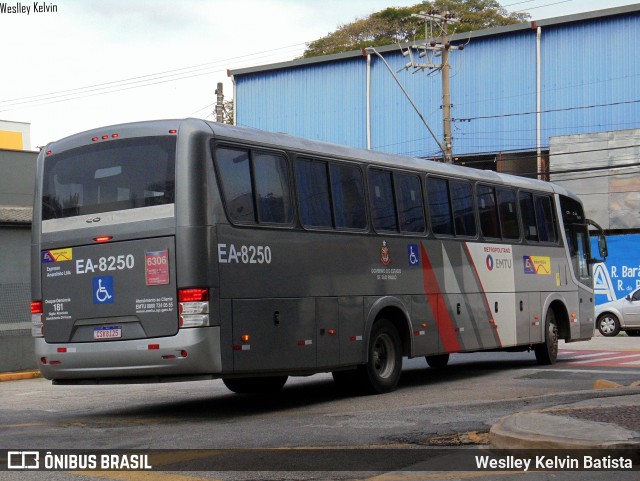 Expresso Amarelinho EA-8250 na cidade de Sorocaba, São Paulo, Brasil, por Weslley Kelvin Batista. Número da foto: #13187777.
