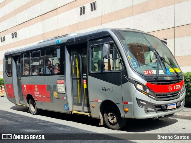 Allibus Transportes 4 5729 na cidade de São Paulo, São Paulo, Brasil, por Brenno Santos. Número da foto: #13187625.