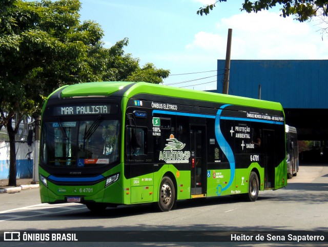 Viação Paratodos > São Jorge > Metropolitana São Paulo > Mobibrasil 6 4701 na cidade de São Paulo, São Paulo, Brasil, por Heitor de Sena Sapaterro. Número da foto: #13189119.