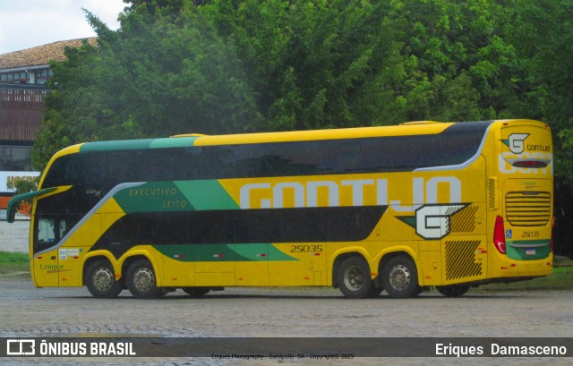 Empresa Gontijo de Transportes 25035 na cidade de Eunápolis, Bahia, Brasil, por Eriques  Damasceno. Número da foto: #13189113.