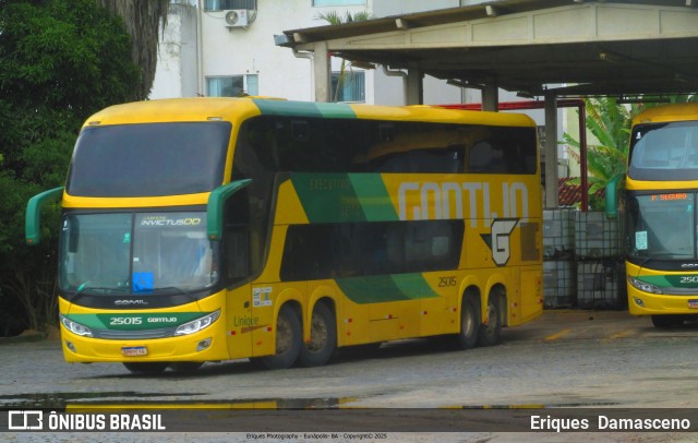Empresa Gontijo de Transportes 25015 na cidade de Eunápolis, Bahia, Brasil, por Eriques  Damasceno. Número da foto: #13189563.
