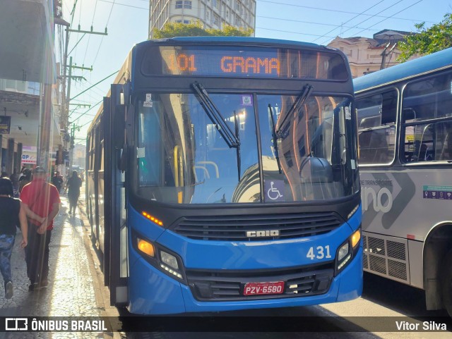 VSFL - Viação São Francisco 431 na cidade de Juiz de Fora, Minas Gerais, Brasil, por Vitor Silva. Número da foto: #13188841.