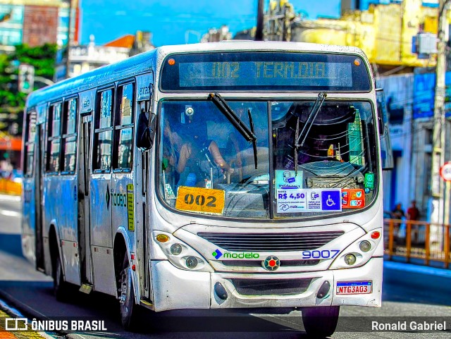Viação Modelo 9007 na cidade de Aracaju, Sergipe, Brasil, por Ronald Gabriel. Número da foto: #13187576.