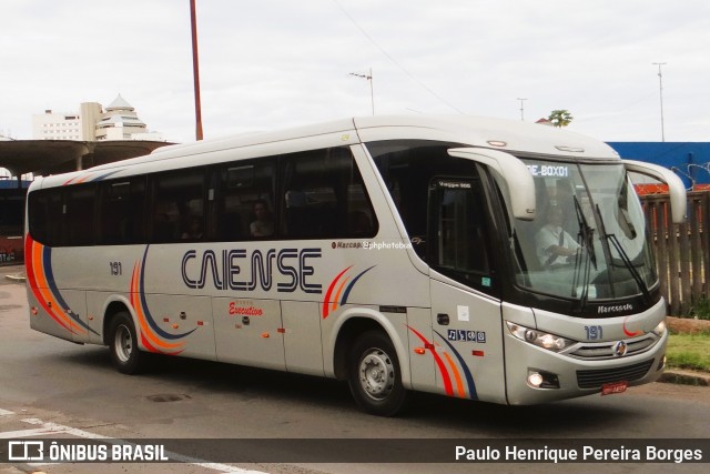Empresa Caiense de Ônibus 191 na cidade de Porto Alegre, Rio Grande do Sul, Brasil, por Paulo Henrique Pereira Borges. Número da foto: #13188079.