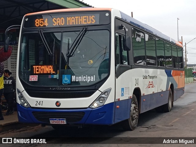 União Transportes 241 na cidade de Várzea Grande, Mato Grosso, Brasil, por Adrian Miguel. Número da foto: #13189126.