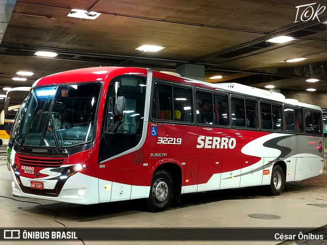 Viação Serro 32219 na cidade de Belo Horizonte, Minas Gerais, Brasil, por César Ônibus. Número da foto: #13189185.
