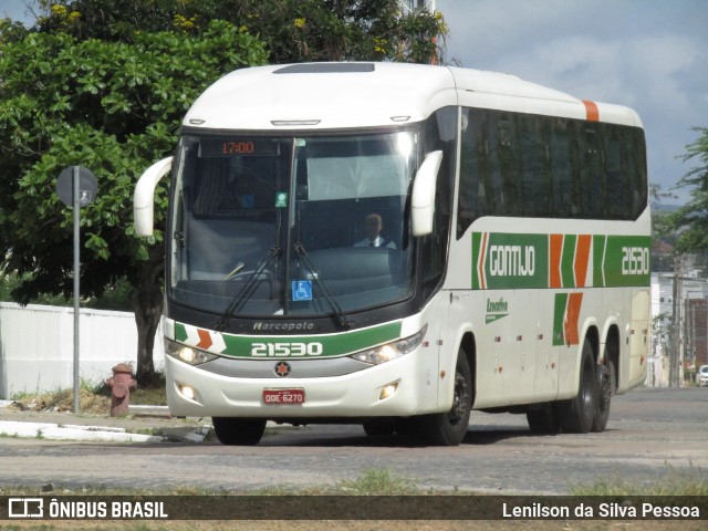 Empresa Gontijo de Transportes 21530 na cidade de Caruaru, Pernambuco, Brasil, por Lenilson da Silva Pessoa. Número da foto: #13187758.