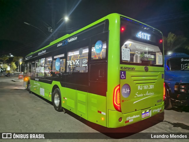 Transportes Santo Antônio RJ 161.301 na cidade de Rio de Janeiro, Rio de Janeiro, Brasil, por Leandro Mendes. Número da foto: #13187588.