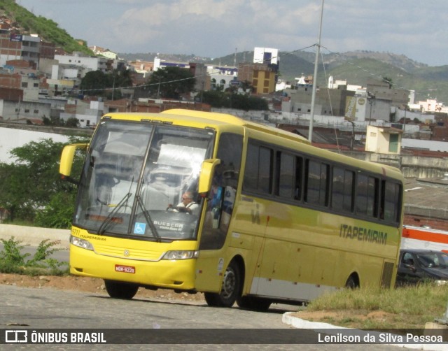 Viação Itapemirim 9711 na cidade de Caruaru, Pernambuco, Brasil, por Lenilson da Silva Pessoa. Número da foto: #13188034.