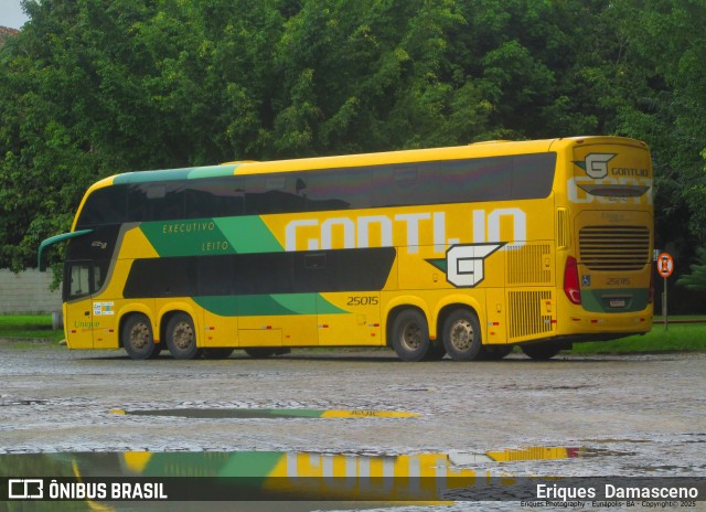 Empresa Gontijo de Transportes 25015 na cidade de Eunápolis, Bahia, Brasil, por Eriques  Damasceno. Número da foto: #13189564.
