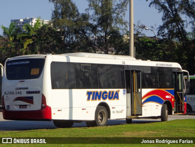 Transportadora Tinguá RJ 156.046 na cidade de Rio de Janeiro, Rio de Janeiro, Brasil, por Jonas Rodrigues Farias. Número da foto: #13189069.