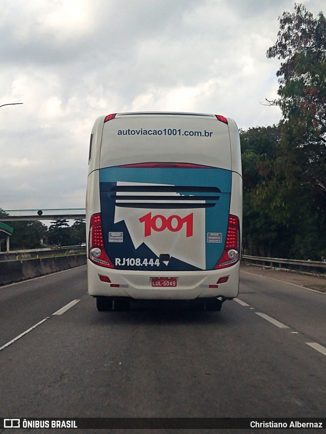 Auto Viação 1001 RJ 108.444 na cidade de São Gonçalo, Rio de Janeiro, Brasil, por Christiano Albernaz. Número da foto: #13189114.