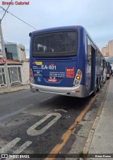 Expresso Amarelinho EA-801 na cidade de Sorocaba, São Paulo, Brasil, por Breno Bueno. Número da foto: #13188837.