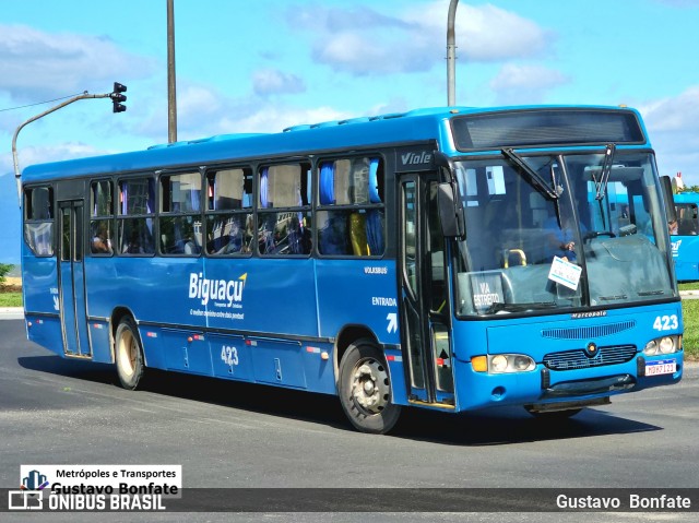 Biguaçu Transportes Coletivos Administração e Participação 423 na cidade de Florianópolis, Santa Catarina, Brasil, por Gustavo  Bonfate. Número da foto: #13262608.