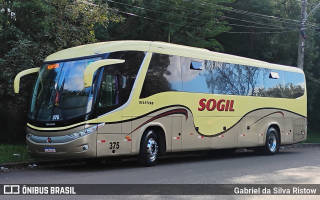 SOGIL - Sociedade de Ônibus Gigante Ltda. 375 na cidade de Porto Alegre, Rio Grande do Sul, Brasil, por Gabriel da Silva Ristow. Número da foto: #13262203.
