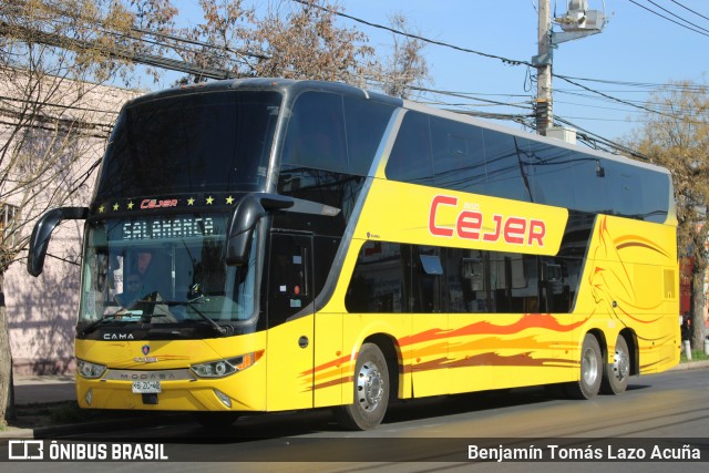 Buses Cejer 80 na cidade de Estación Central, Santiago, Metropolitana de Santiago, Chile, por Benjamín Tomás Lazo Acuña. Número da foto: #13263206.
